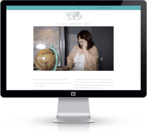 travel website design