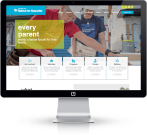 non profit web design