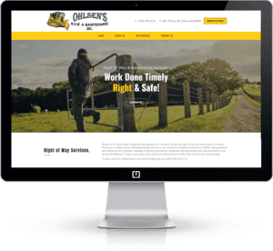 industrial website design