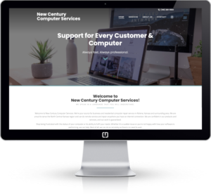 computer services website design